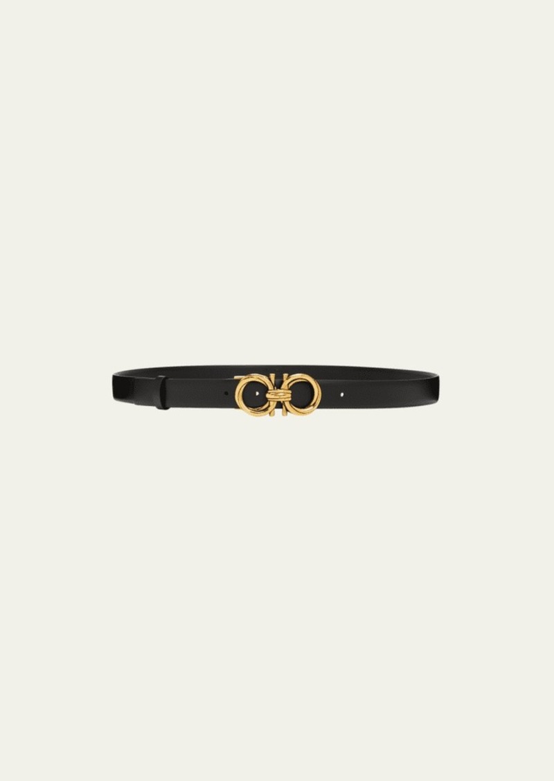 Ferragamo Double Gancini Belt