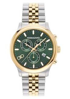 FERRAGAMO Duo Chronograph Bracelet Watch
