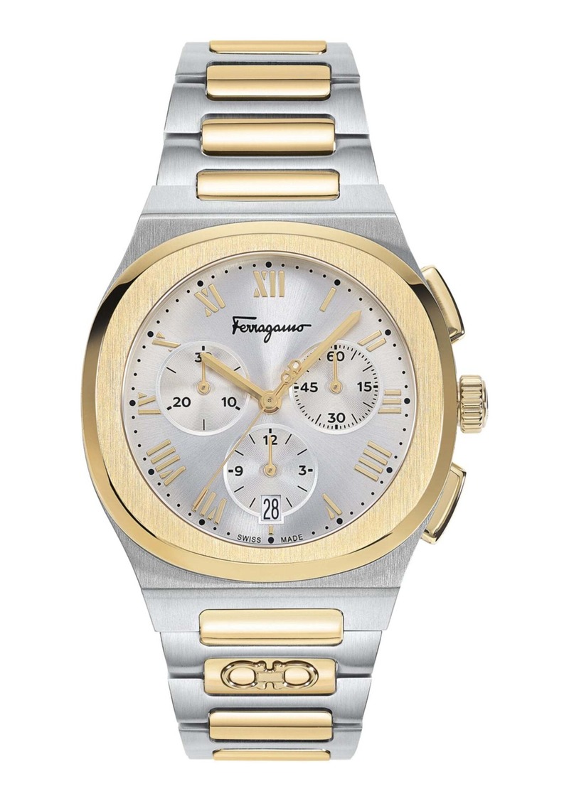 Ferragamo Elliptical Chronograph Watch