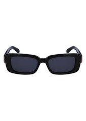 FERRAGAMO Gancini Evolution 52mm Rectangular Sunglasses