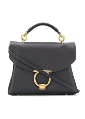 FERRAGAMO Gancini small leather top-handle bag