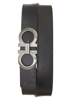 FERRAGAMO Gancini Reversible Leather Belt