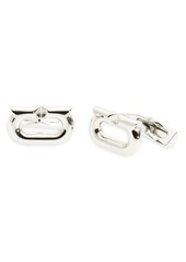 FERRAGAMO Gancio Ellipse Cuff Links