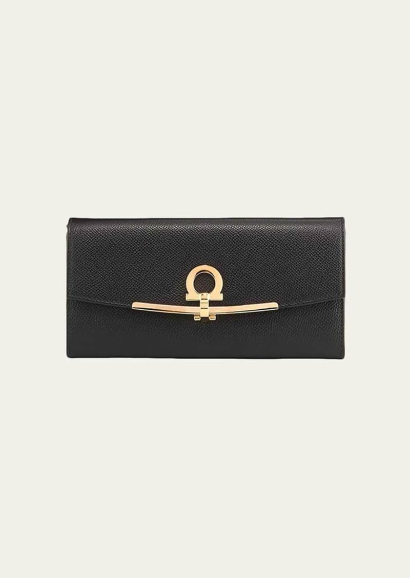 Ferragamo Icona Clip Continental Wallet