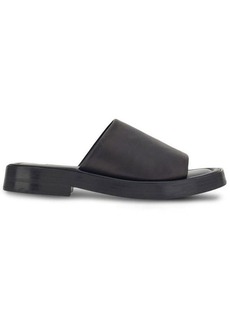 FERRAGAMO Leather flat sandals