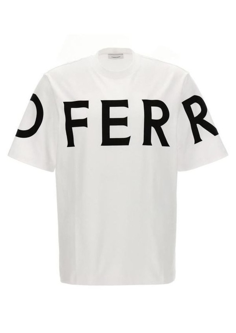 FERRAGAMO Logo print T-shirt