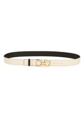 FERRAGAMO Mediterraneo Reversible Leather Belt