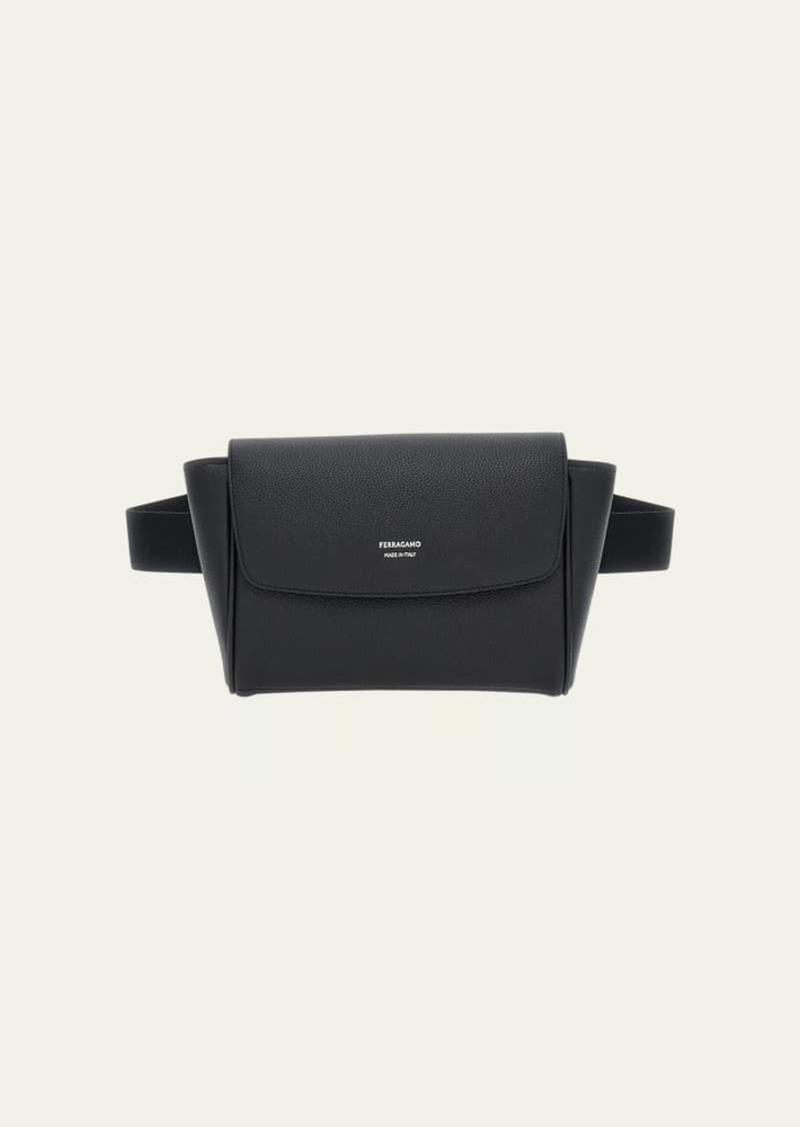 Ferragamo Men's Calfskin Belt Bag