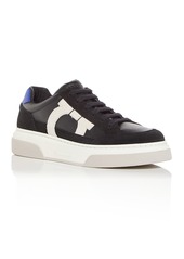 Ferragamo Men's Cassina Leather Sneakers