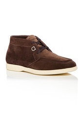 Ferragamo Men's Cervia Gancini Chukka Boots