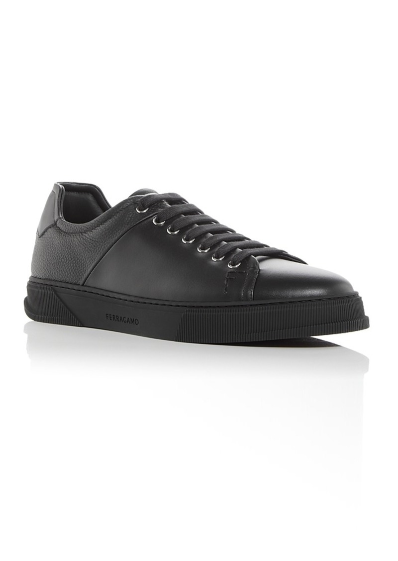 Ferragamo Men's Clayton Leather Sneakers