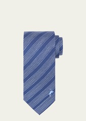 Ferragamo Men's Hairline Stripe Silk Tie