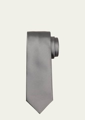 Ferragamo Men's Solid Silk Tie