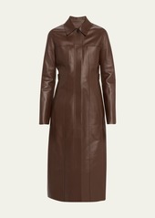 FERRAGAMO Napa Leather Coat