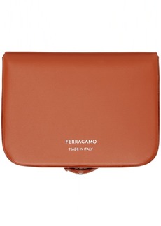 Ferragamo Orange Coin Wallet