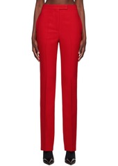 Ferragamo Red Creased Trousers