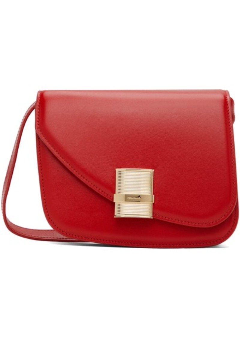 Ferragamo Red Fiamma Crossbody Bag