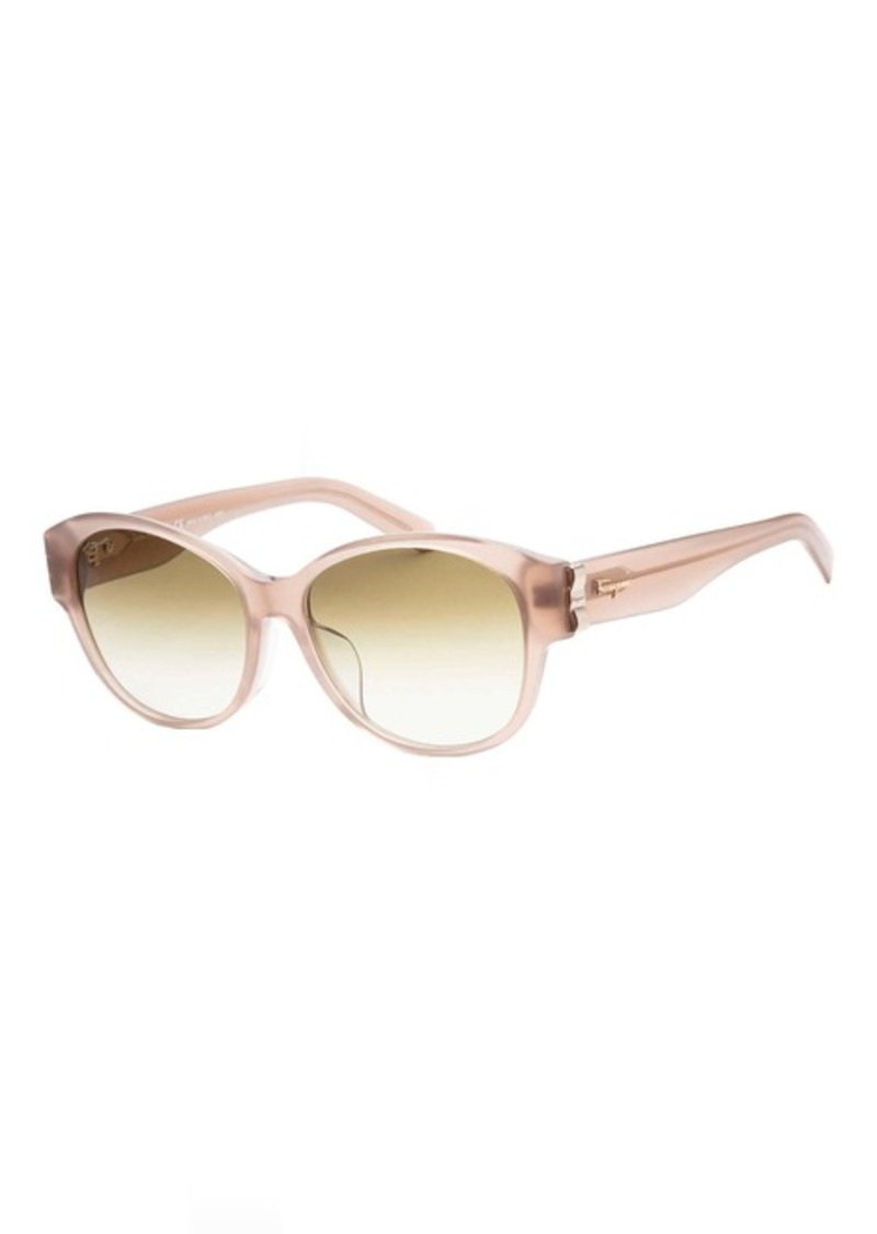 Ferragamo SF974SA 294 Oval Sunglasses