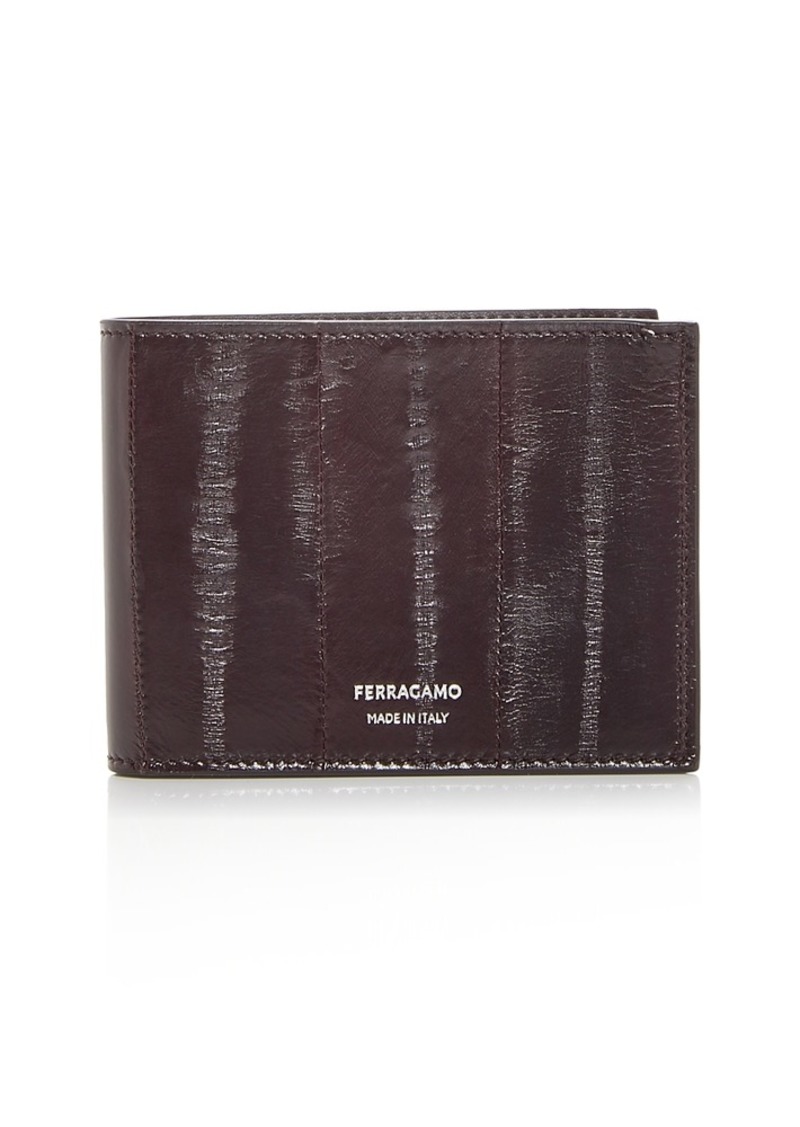Ferragamo Men's Snakeskin Bifold Wallet