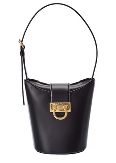 Ferragamo Trifolio Small Leather Shoulder Bag