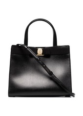 FERRAGAMO Vara medium leather tote bag