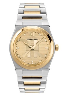 FERRAGAMO Vega Holiday Capsule Diamond Bracelet Watch