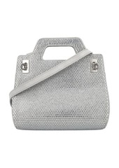 FERRAGAMO Wanda micro bag with crystals