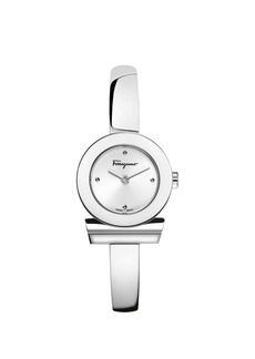 Ferragamo Women's 22mm Silver Tone Quartz Watch FQ5010013