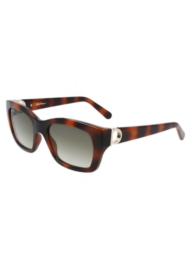 Ferragamo Women's 53 mm Tortoise Sunglasses