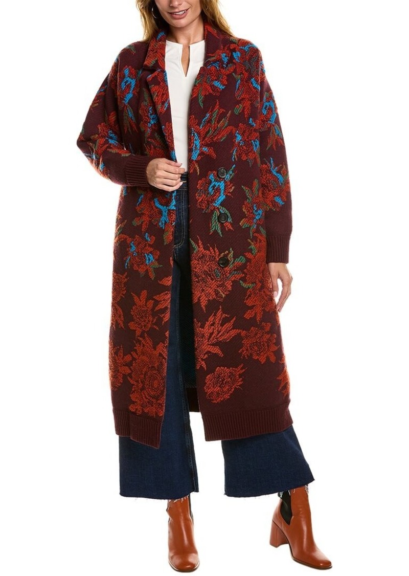 Ferragamo Wool & Cashmere-Blend Coat