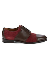 Ferragamo's Creations Leather & Suede Brogues