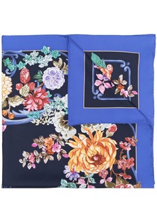 Ferragamo floral-print silk scarf