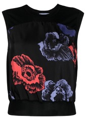 Ferragamo floral-print sleeveless top