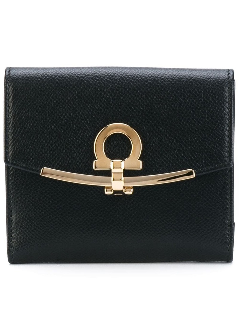 Ferragamo fold-over clasp purse