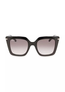 Ferragamo Gancini 51MM Rectangle Sunglasses