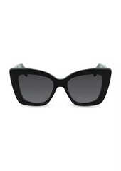 Ferragamo Gancini 52MM Butterfly Sunglasses