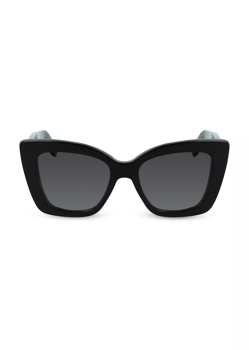 Ferragamo Gancini 52MM Butterfly Sunglasses