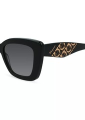 Ferragamo Gancini 52MM Butterfly Sunglasses