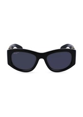 Ferragamo Gancini 53MM Rectangular Sunglasses