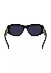 Ferragamo Gancini 53MM Rectangular Sunglasses