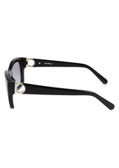 Ferragamo Gancini 53MM Square Sunglasses