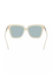 Ferragamo Gancini 57MM Cat-Eye Sunglasses