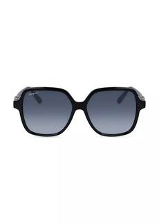 Ferragamo Gancini 57MM Square Sunglasses