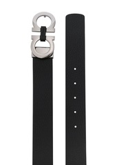 Ferragamo Gancini silver-tone hardware belt