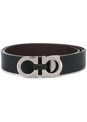 Ferragamo Gancini silver-tone hardware belt