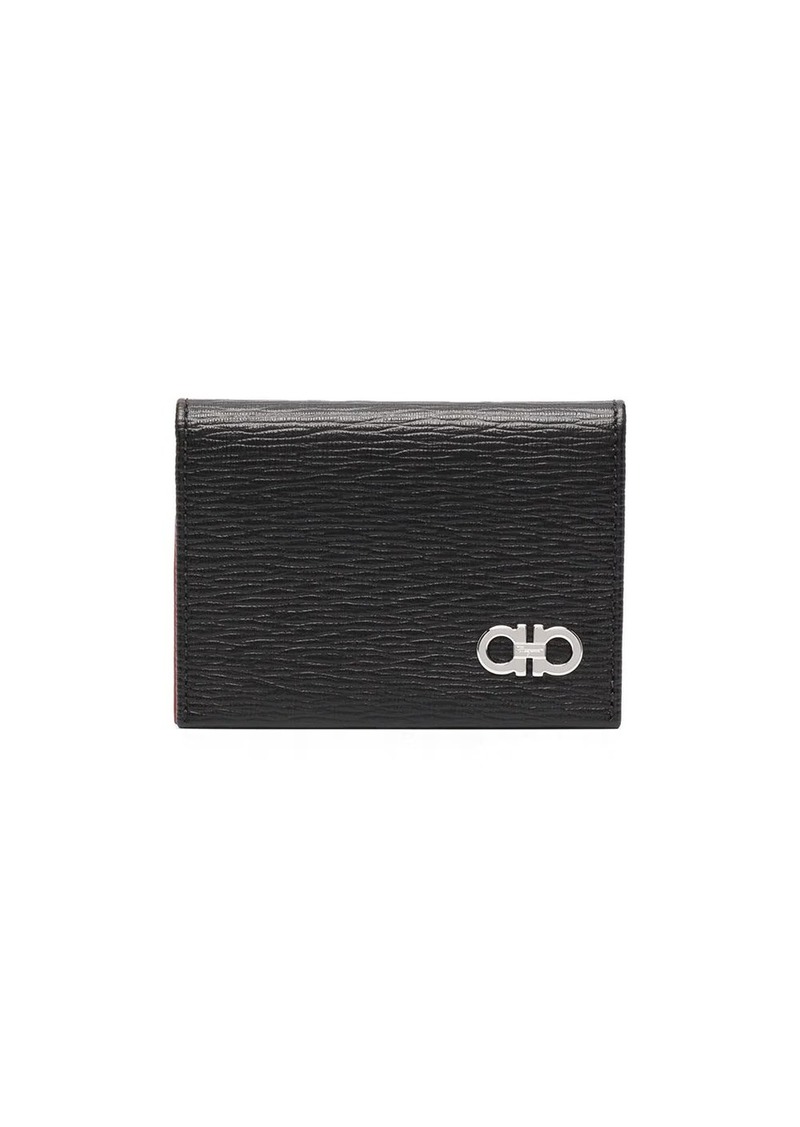 Ferragamo Gancini bifold cardholder wallet