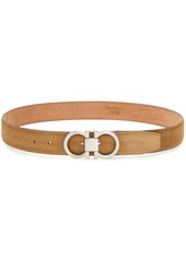 Ferragamo Gancini-buckle leather belt