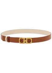 Ferragamo Gancini-buckle leather belt