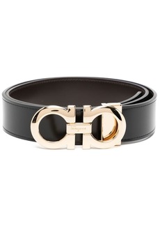 Ferragamo Gancini-buckle leather belt