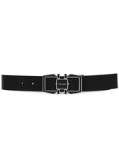 Ferragamo Gancini-buckle revesible leather belt